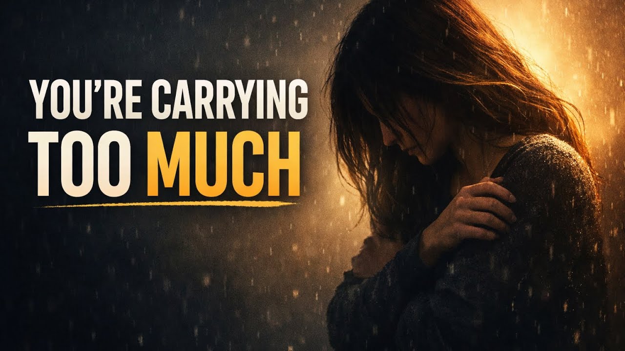 You’re Tired Because You’re Carrying Too Much | Emotional Healing Motivation