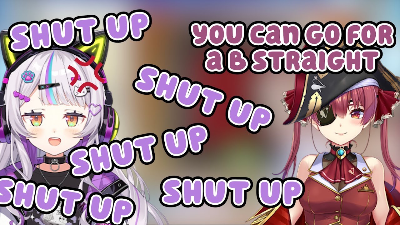Shion Gets Angry at Marine, Who Keeps Taunting Her【Hololive Clip Eng Sub】