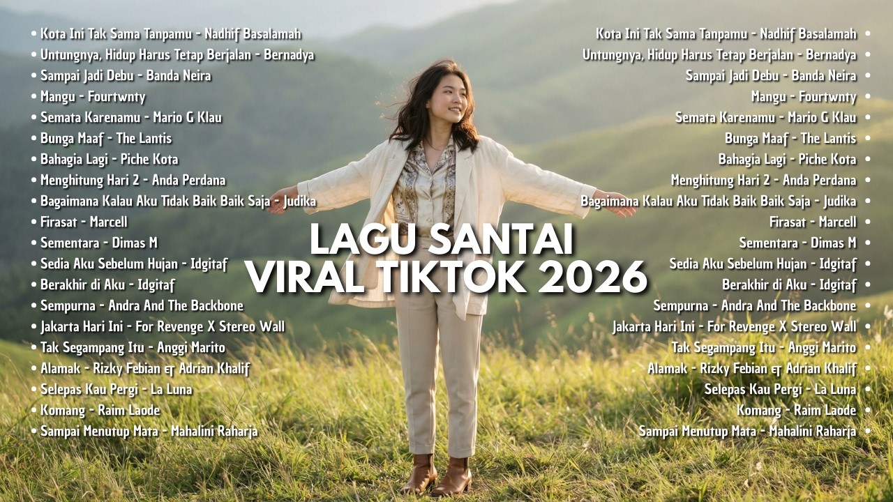 Lagu Santai Viral Tiktok 2026 — Lagu Santai Buat Kerja 2026 | Lagu Terbaru 2026 #laguindonesia2026