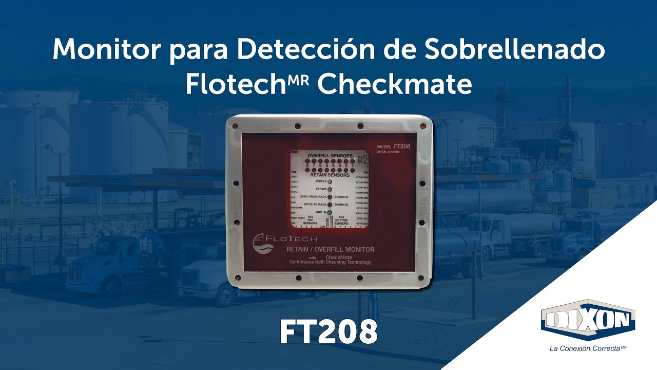 Monitor para Detección de Sobrellenado FloTech Checkmate FT208