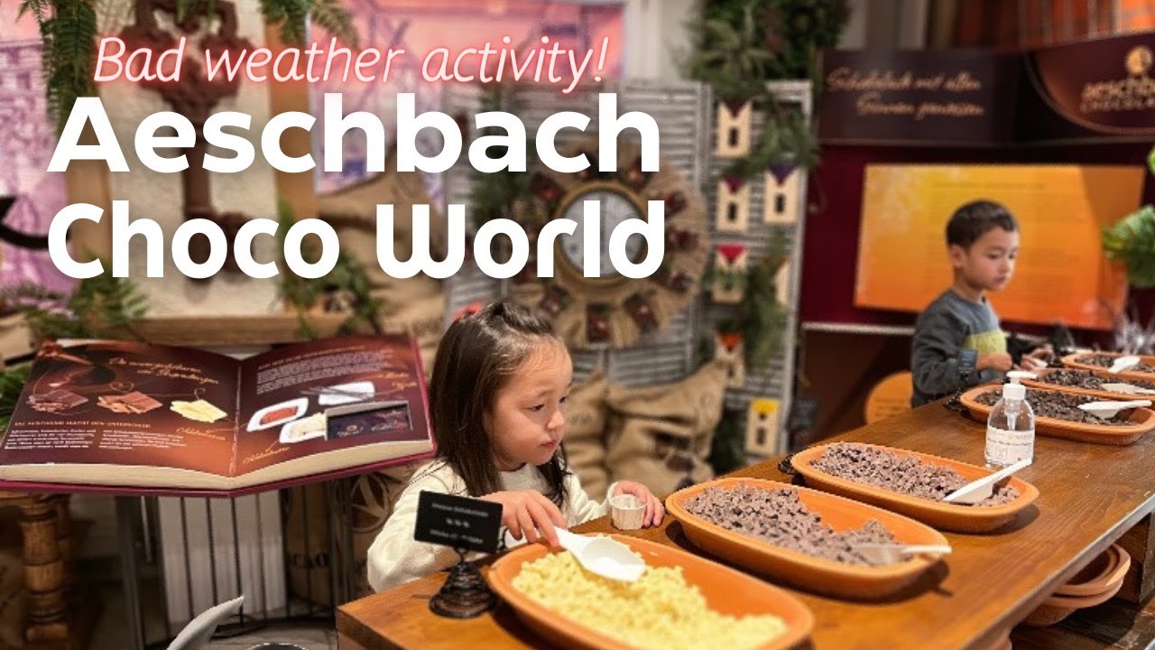 What to do with kids in Switzerland #4 Aeschbach Chocolate Factory 🍫 rainy day activity