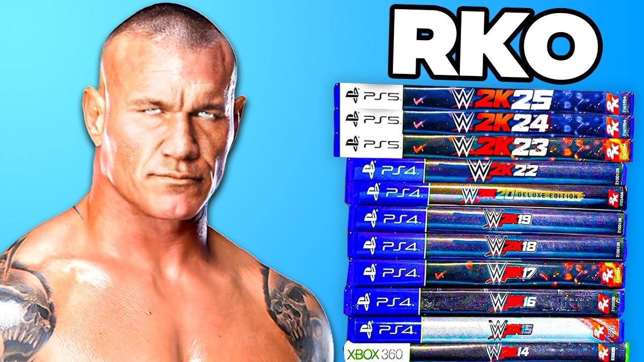 Hitting a RKO in EVERY WWE 2K Game!