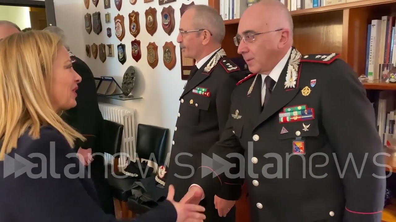 Arresto Messina Denaro, Meloni in procura a Palermo