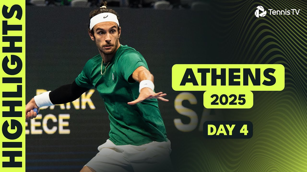 Wawrinka & Musetti Headline; Muller & Nakashima Also Feature | Athens 2025 Day 4 Highlights