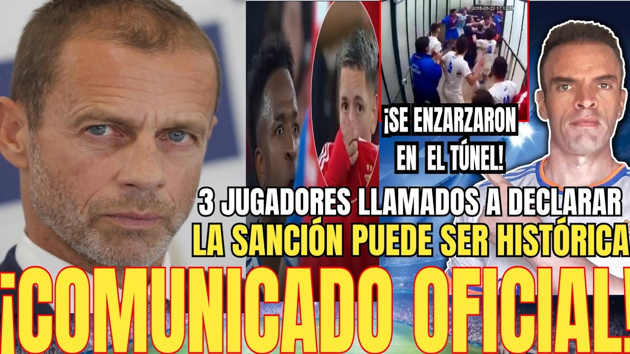 💥HABRÁ INVESTIGACIÓN | La SANCIÓN DE UEFA PODRÍA SER HISTÓRICA tras el Benfica-R.Madrid y Vinicius 