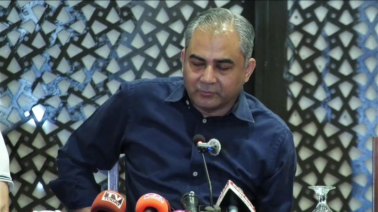 PCB Chairman Press Conference alongside Aqib Javed, Mike Hesson & senior PCB officials