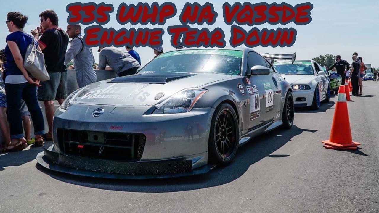 2022 Track 350Z Rebuild Ep. 11: Tearing Down the Cammed Race VQ35DE