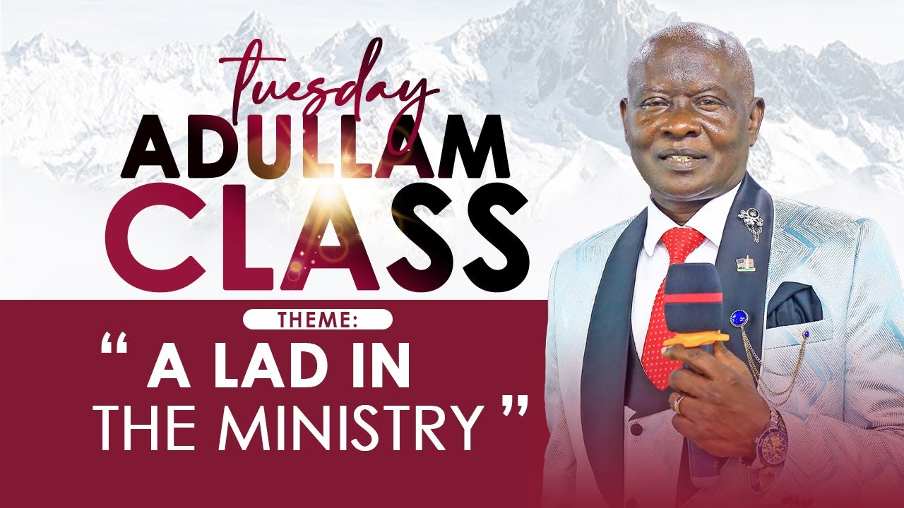 A LAD IN THE MINISTRY || PR.BONNY MUSOKE || ADULLAM CLASS 27.01.2026@UCC NALUVULE