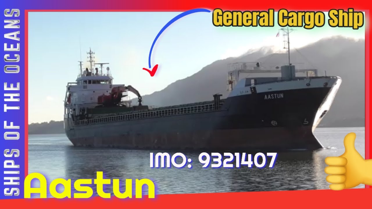 Aastun - General Cargo Ship arrives Warrenpoint Harbour