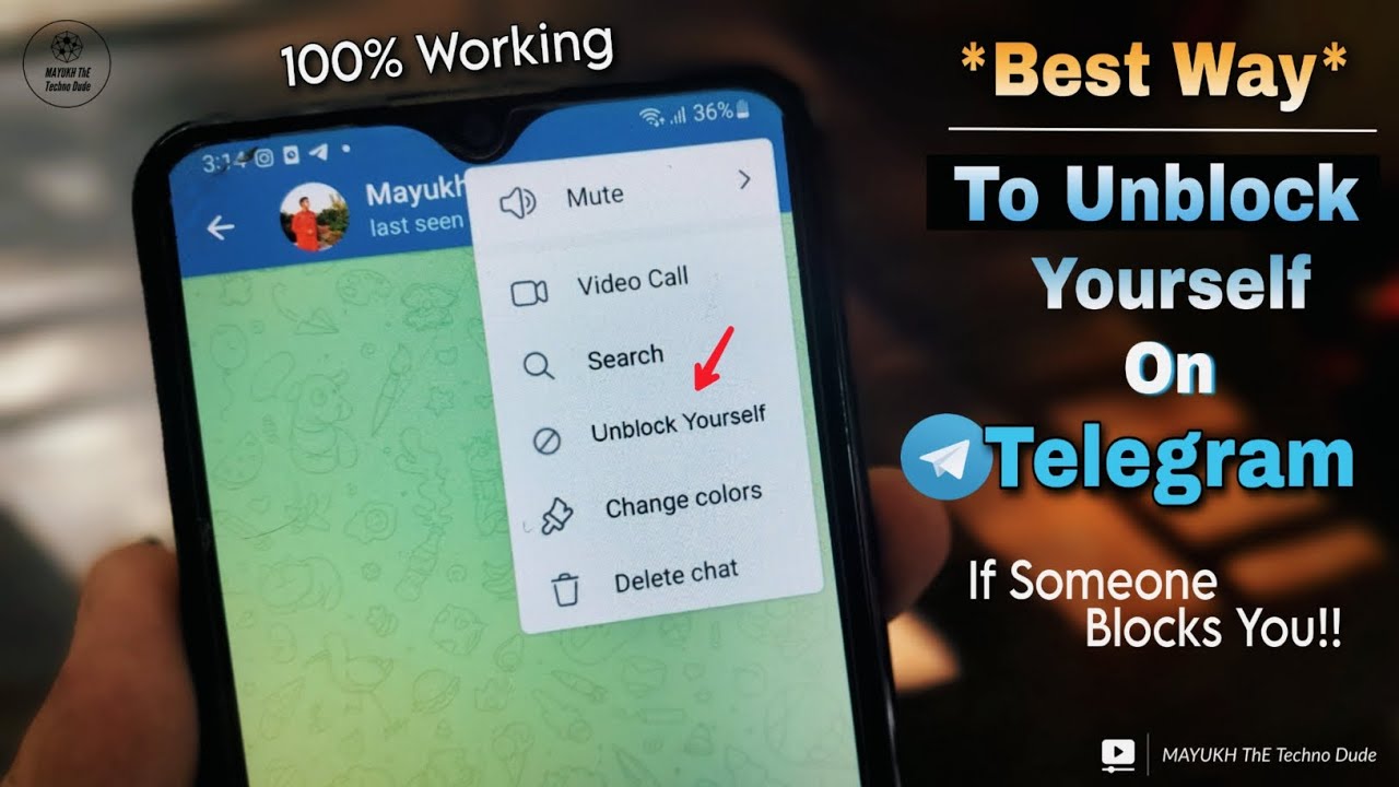 How To Unblock Yourself On Telegram If Someone Blocked You !! *Best Way*( 2026)
