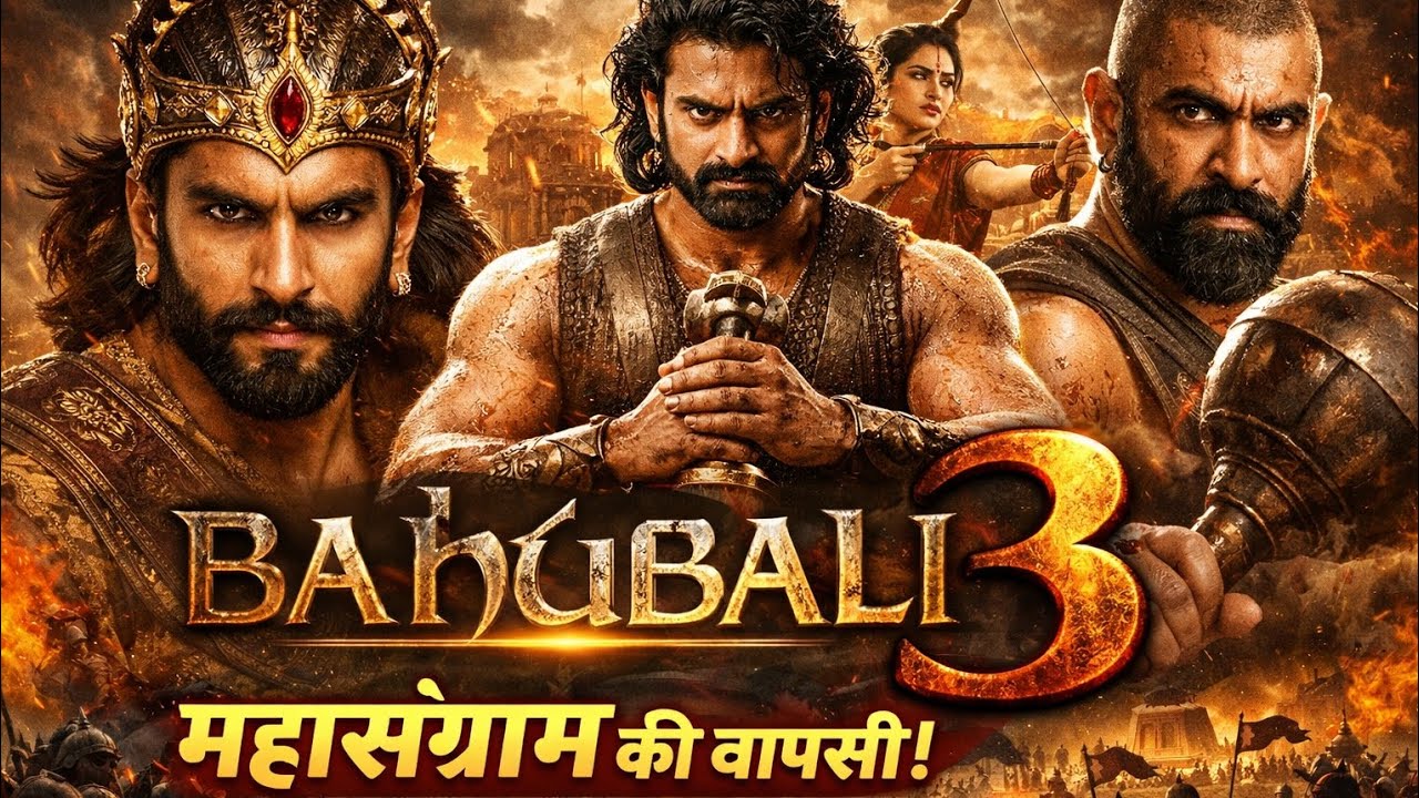 Bahubali -  3  The Enternal war- teaser (Hindi) Prabhas, Rana, Anushka shetti | ss rajamauli  