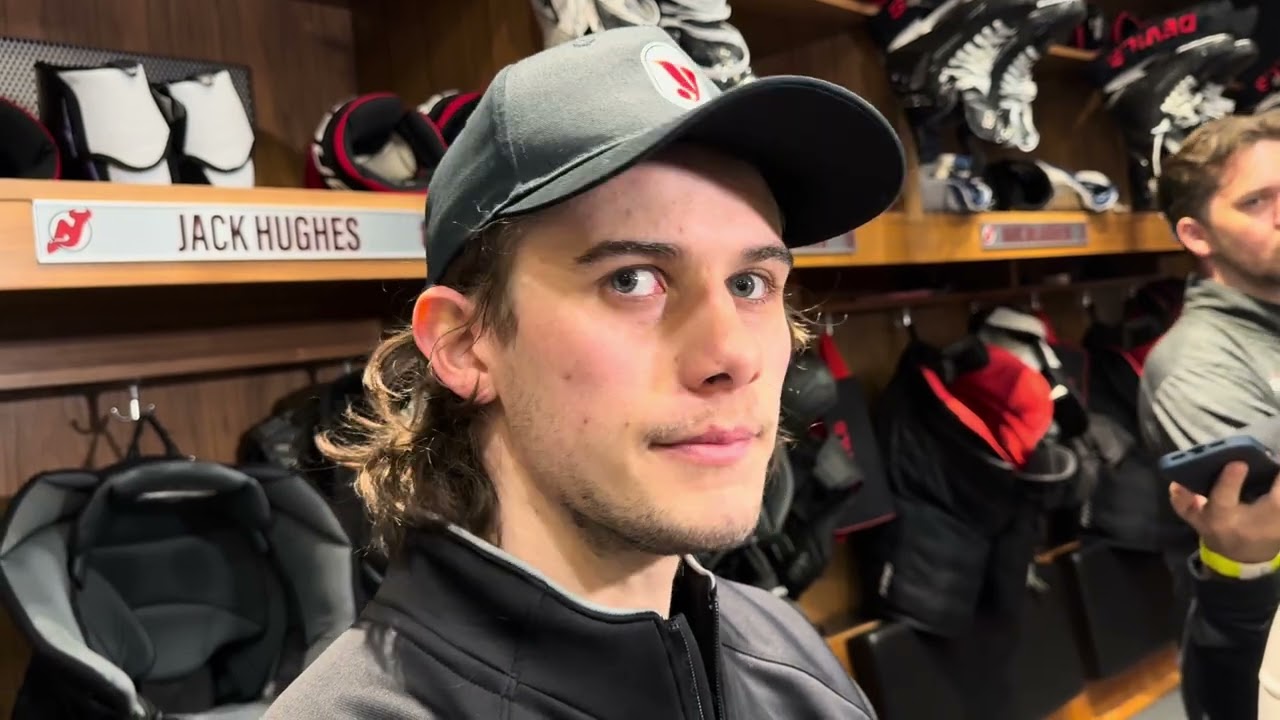 Jack Hughes reacts to FIRING of Devils GM Tom Fitzgerald