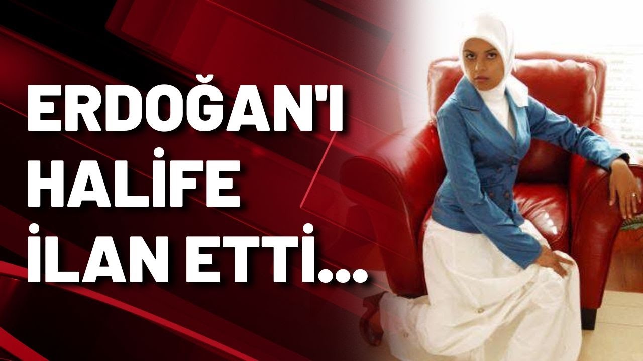 Erdoğan'ın danışmanı Mariam Kavakcı Davutoğlu'na 'çarpı' attı Erdoğan'ı halife ilan etti...