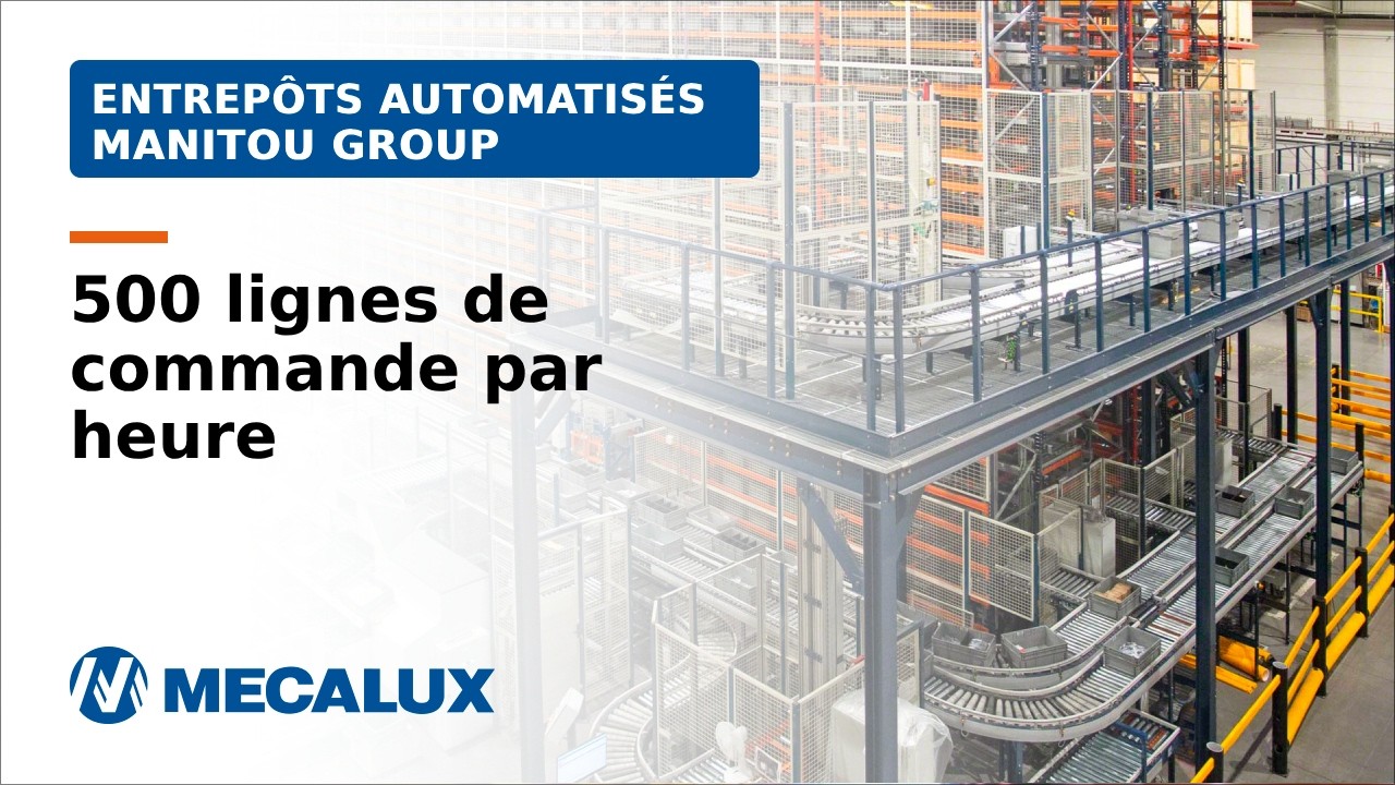 Performance logistique : Manitou garantit l'expédition le jour même de ses commandes