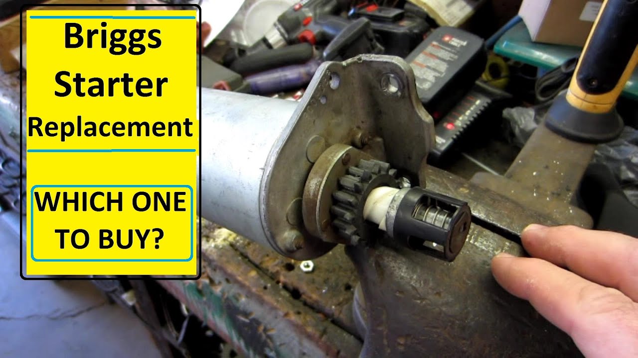 Briggs starter replacement Vanguard POWER