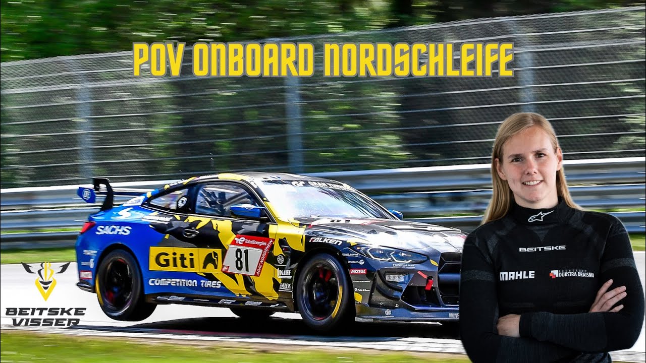 POV onboard lap BMW GT4 Nurburgring Nordschleife