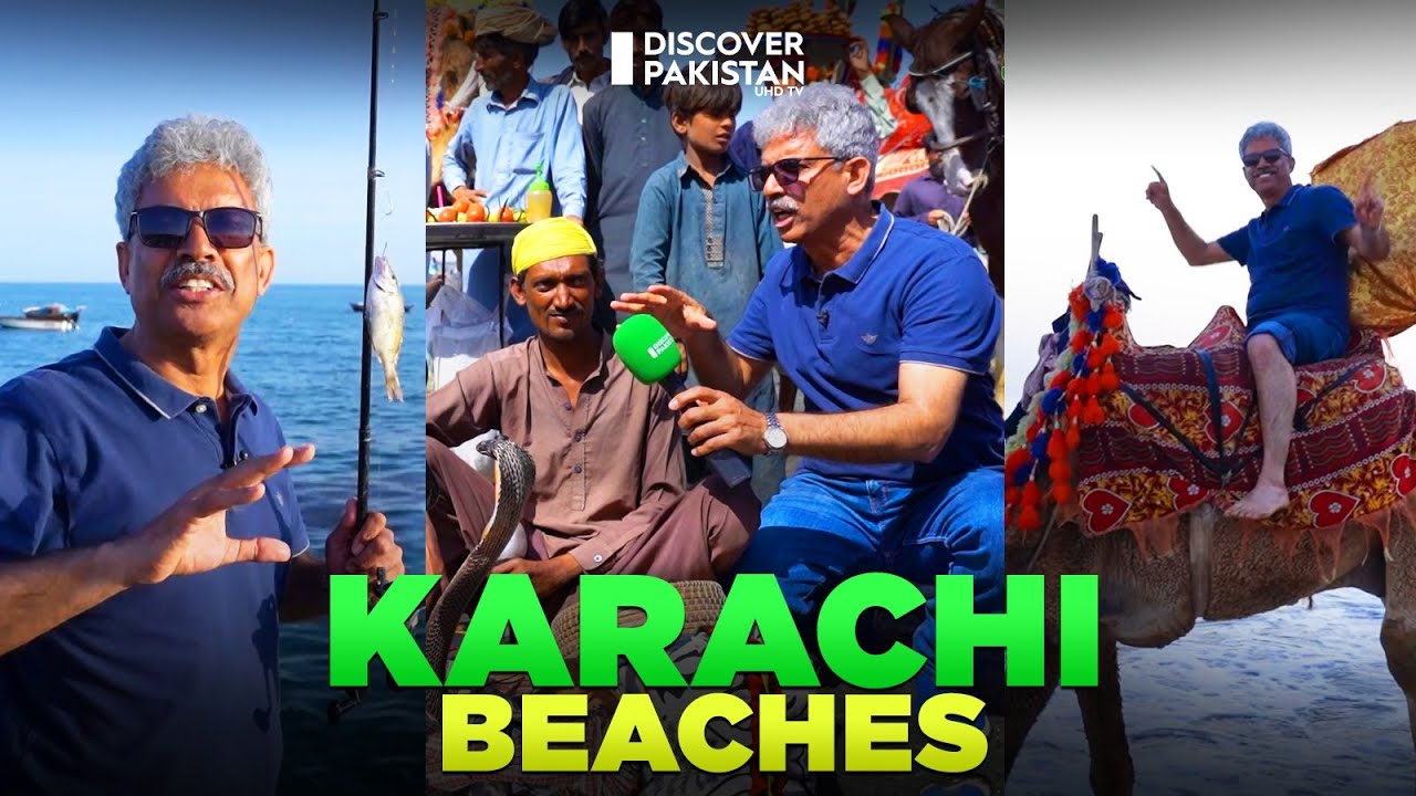 Dekho Karachi Beach Amin Hafeez Kay Sath | Discover Pakistan TV