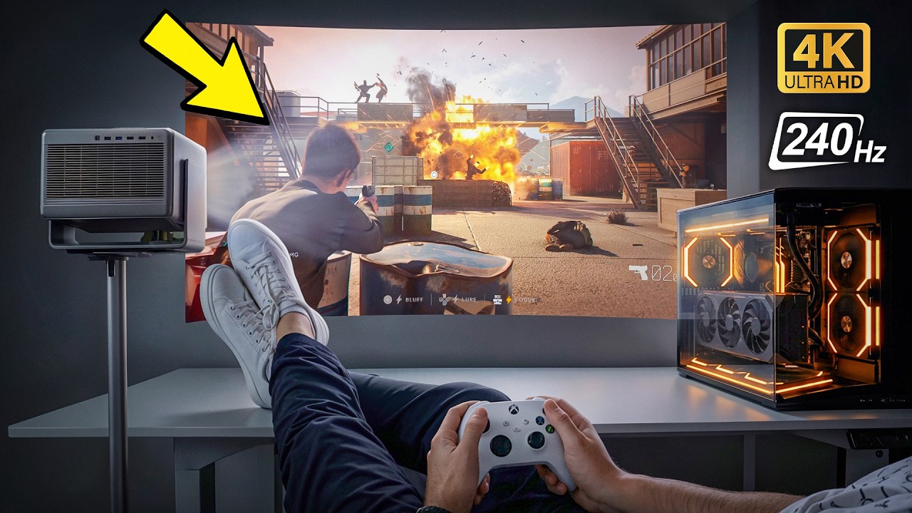 I Replaced My Gaming Monitors With a Projector - XGIMI Horizon 20