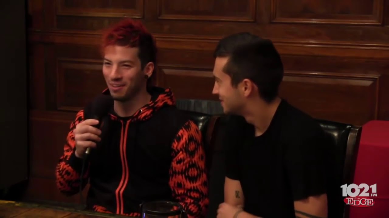 twenty one pilots interview (judge hoodie)
