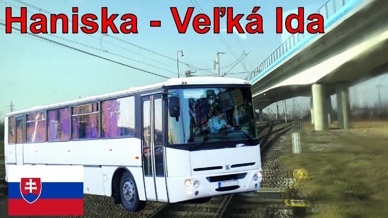 Bus ride from Haniska to Veľká Ida (Jazda Autobusom z Hanisky do Veľkej Idy)