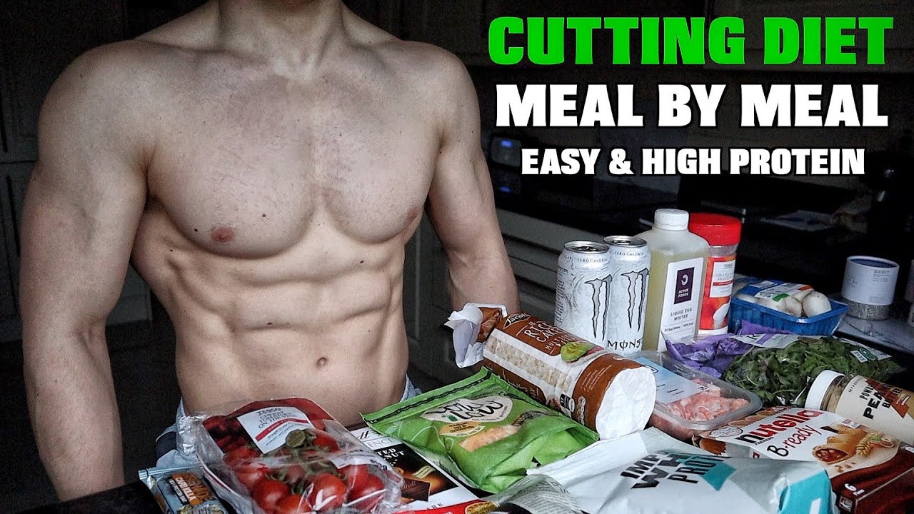Full Day of Cutting Diet (2200 Calories) | High Protein Meals for Fat Loss...