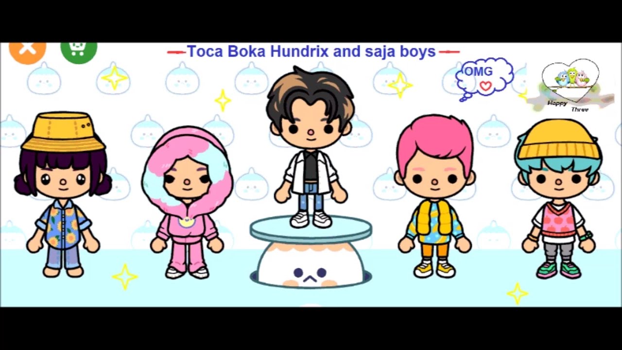 Toca Boka - huntrix and saja boys 2 - Happy Three