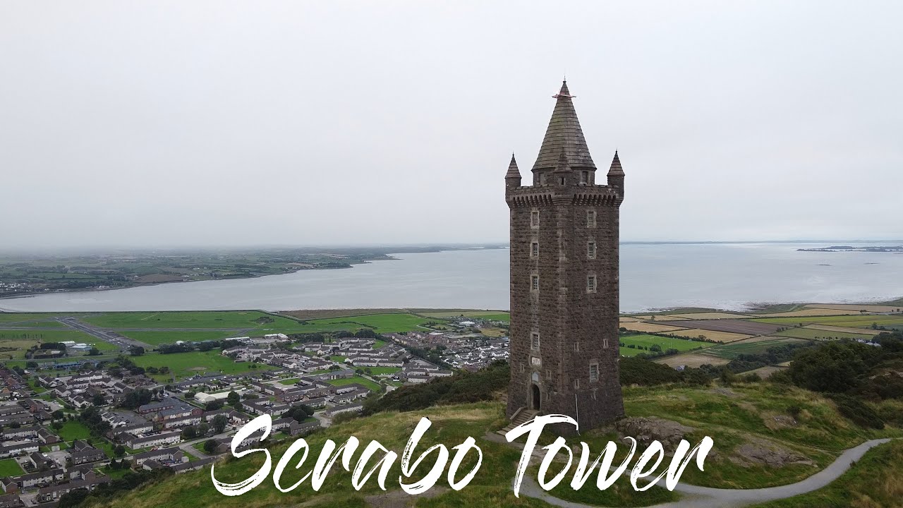 Scrabo Tower Drone Footage