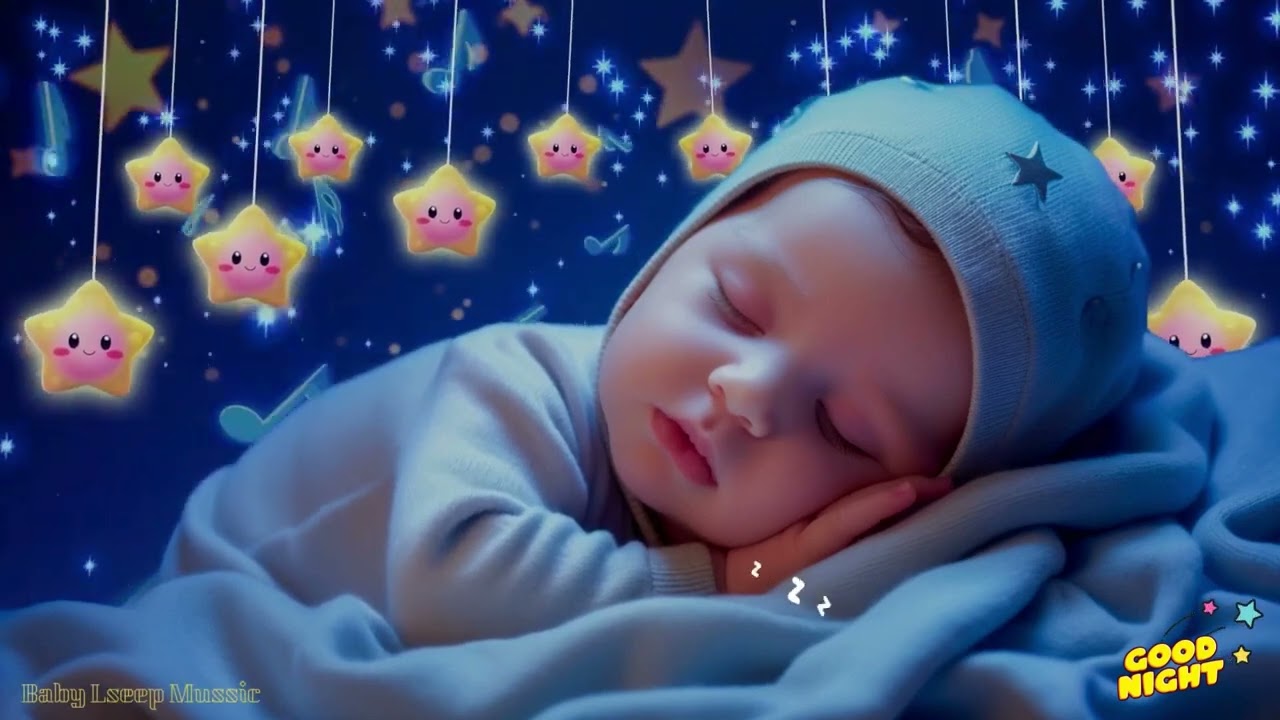 Mozart & Brahms Lullabies 🎶 Sleep Instantly in 3 Minutes Baby Sleep Music for Insomnia Relief