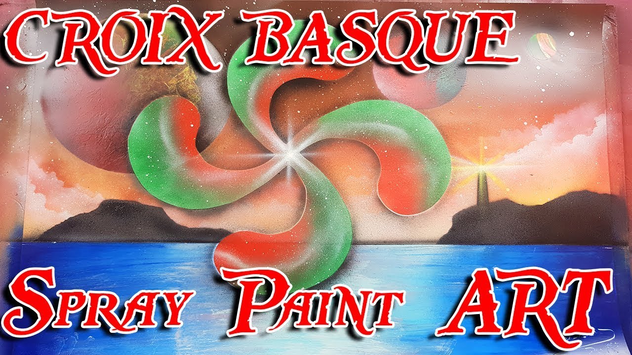 PAYS BASQUE SPRAY PAINT ART en français 🎨