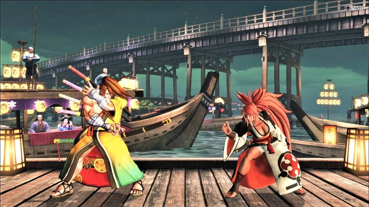 Tokugawa Yoshitora vs Baiken (Hardest AI) - Samurai Shodown