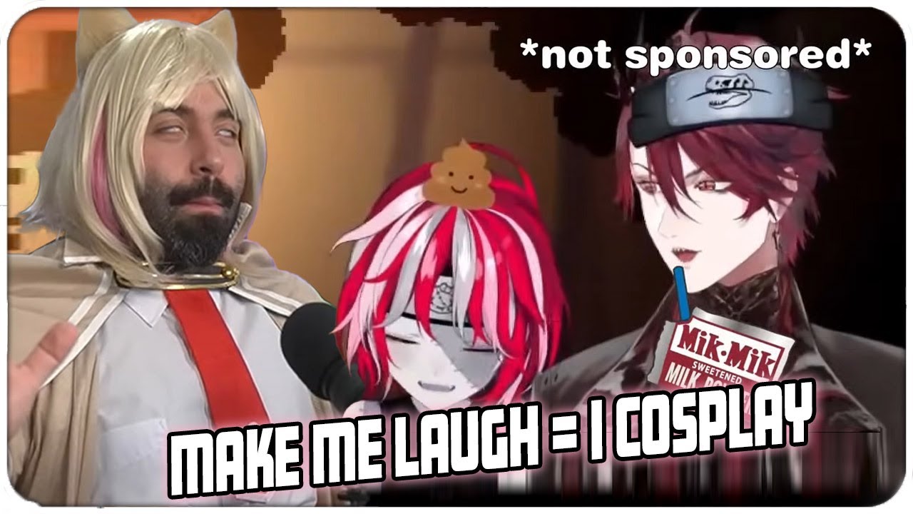 Try Not To Laugh/Smile Challenge W/Vtuber Clips | If I Lose = I Cosplay A Vtuber
