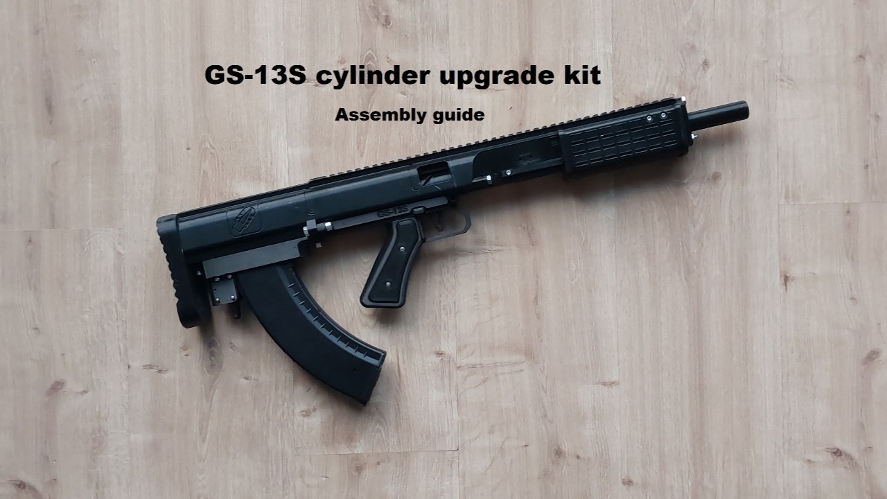 GS-13S cylinder upgrade kit assembly