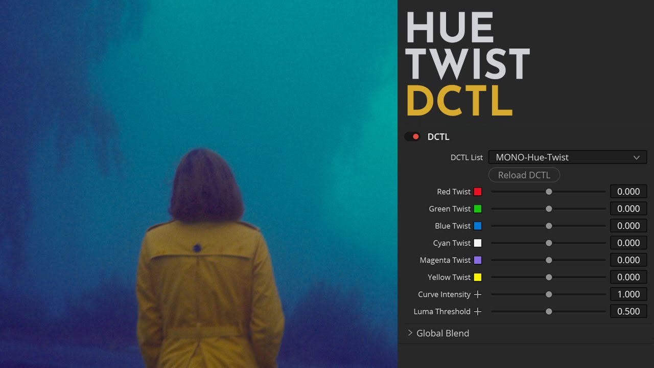 Hue Twist - DaVinci Resolve DCTL