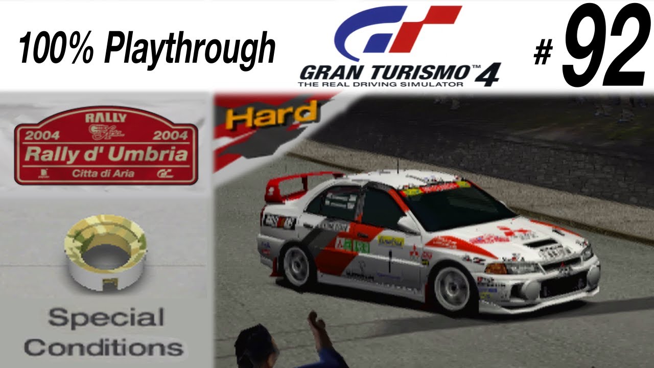 Gran Turismo 4 - #92 - Umbria Rally || Hard