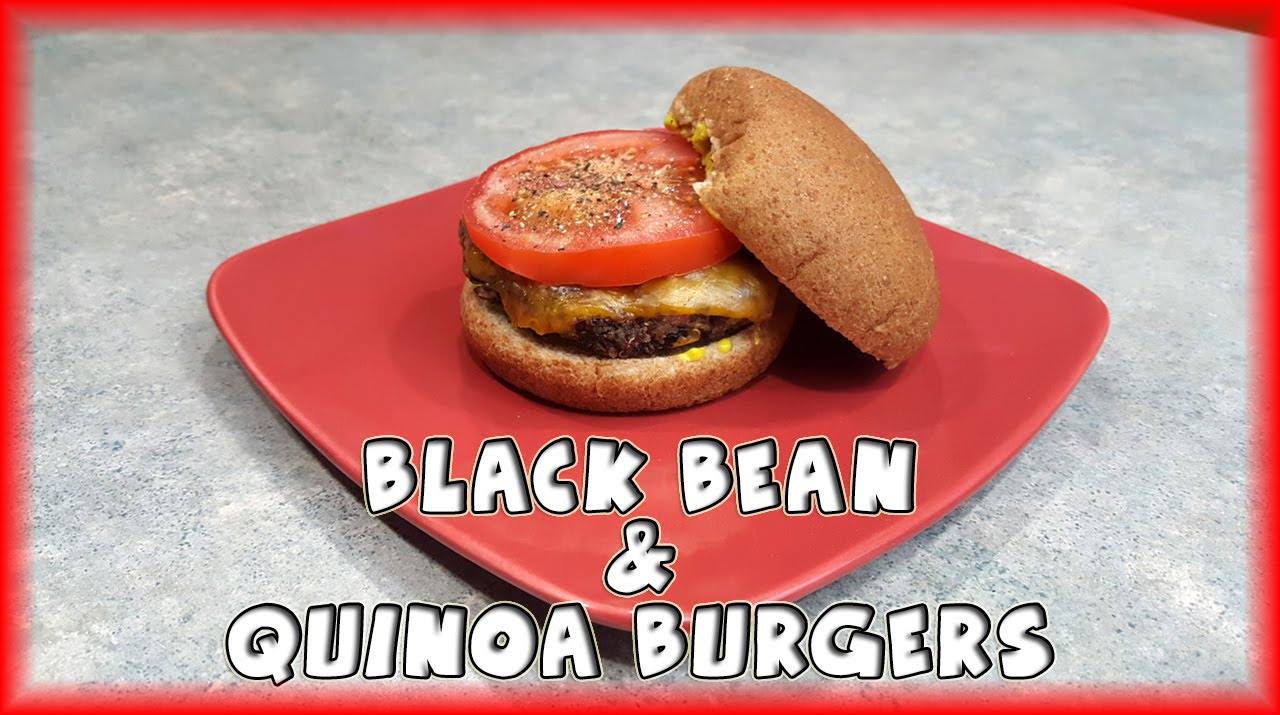 Black Bean and Quinoa Burgers 🍔