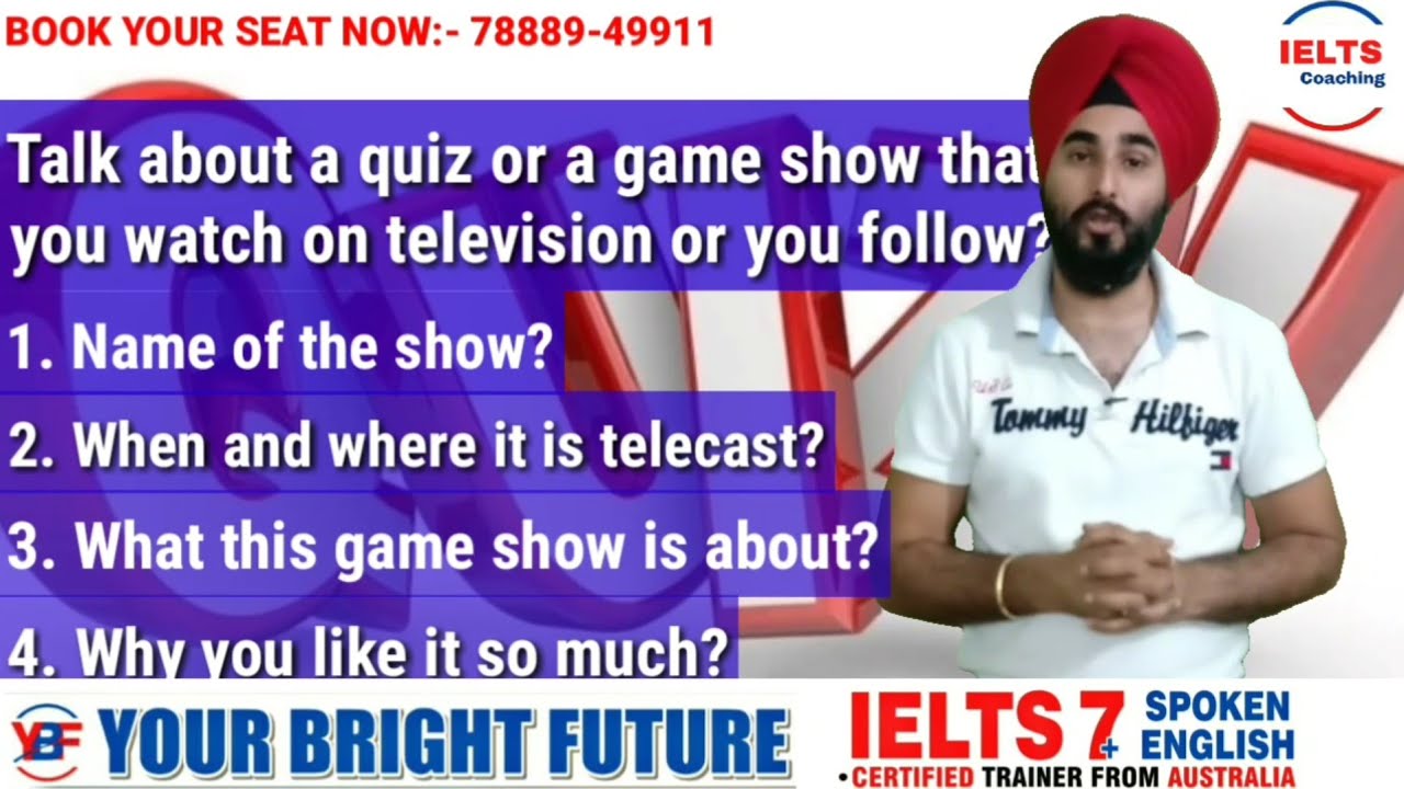 Talk About A Quiz Contest Or A Game Show You Watch On Television | Latest Cue Card With Answer 8.0