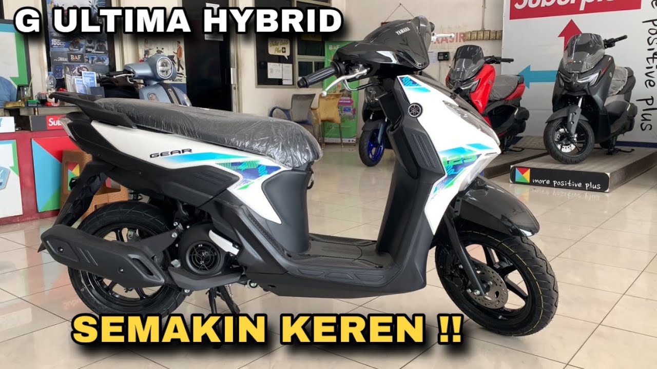 Yamaha GEAR ULTIMA HYBRID 2026 Putih Glossy I Tipe Termurah