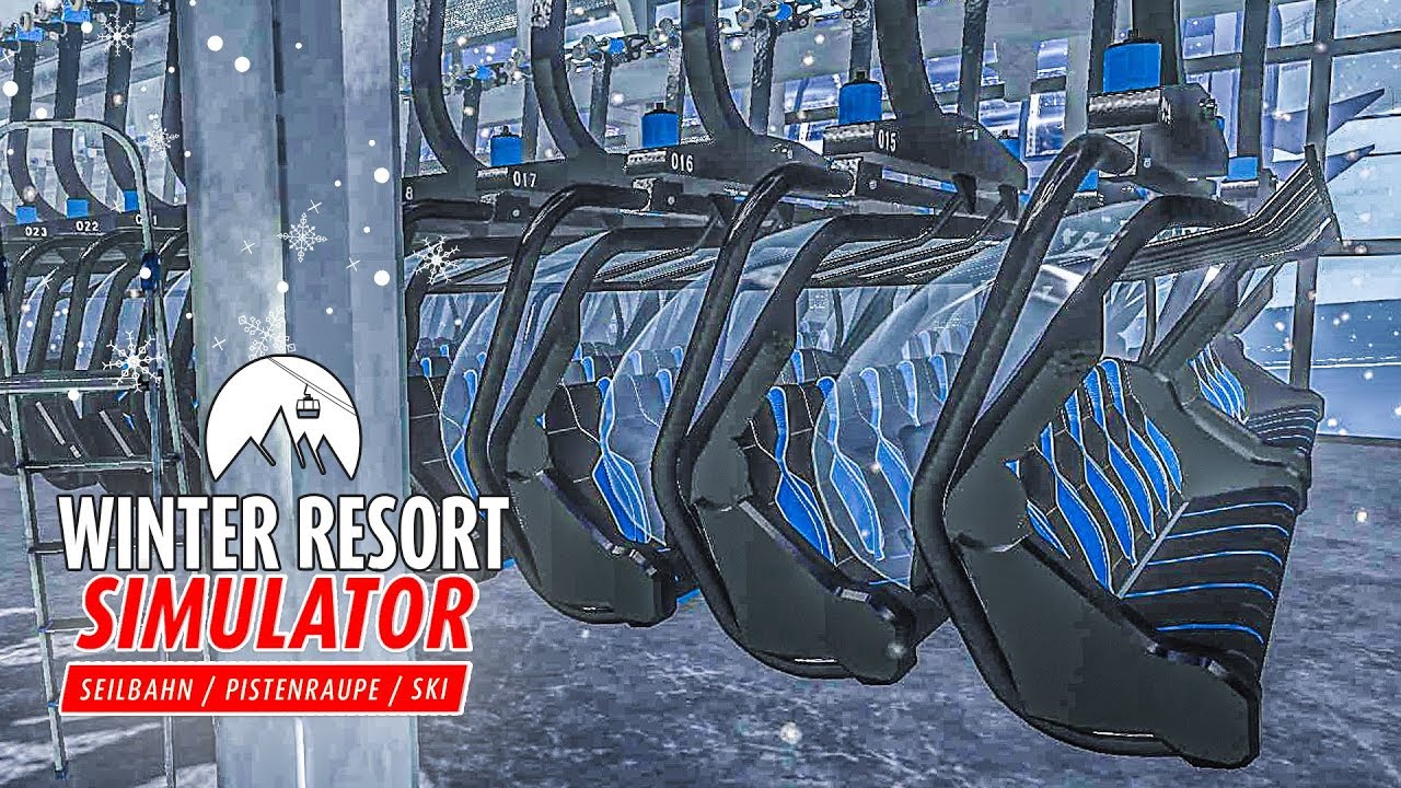 WINTER RESORT Simulator #10: Garagieren und eigene Seilbahn bauen! | Seilbahn Simulator