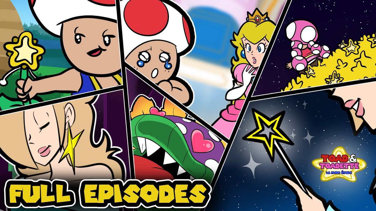 Toad et Toadette - La Fleur Étoile [FULL ÉPISODES] | ANIMATIC - Melicomics