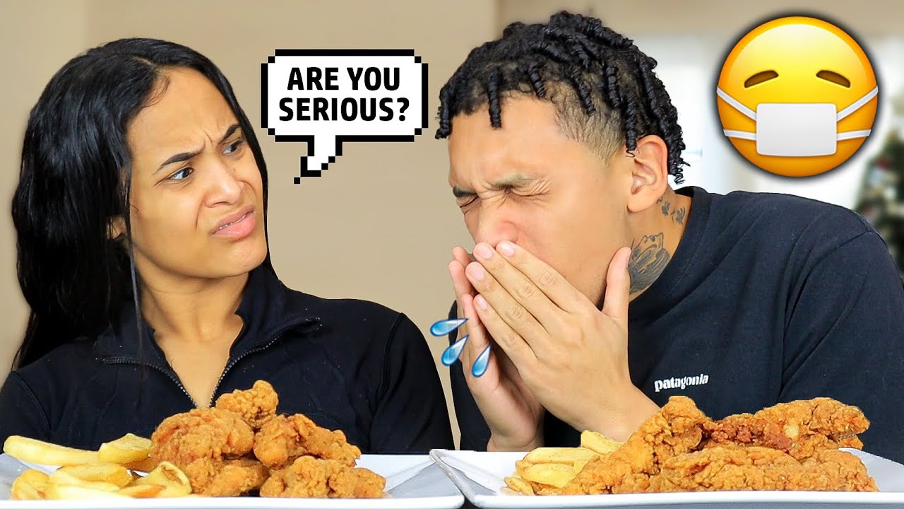 Constantly Sneezing on my Wife's Food Prank! *She Gets Mad*