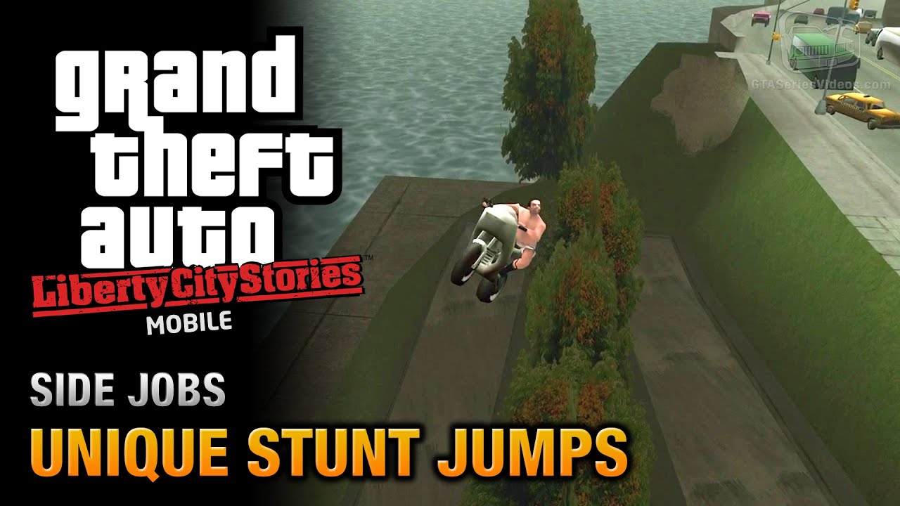 GTA Liberty City Stories Mobile - Unique Stunt Jumps