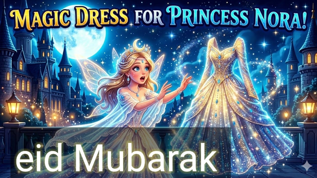 پریستان کی شہزادی اور چاند کی ڈیزائنر | عید کی جادوئی کہانی |urdu fairy tale 