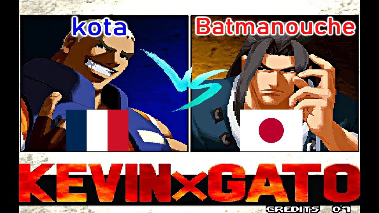 Garou-Mark of the Wolves - kota vs Batmanouche