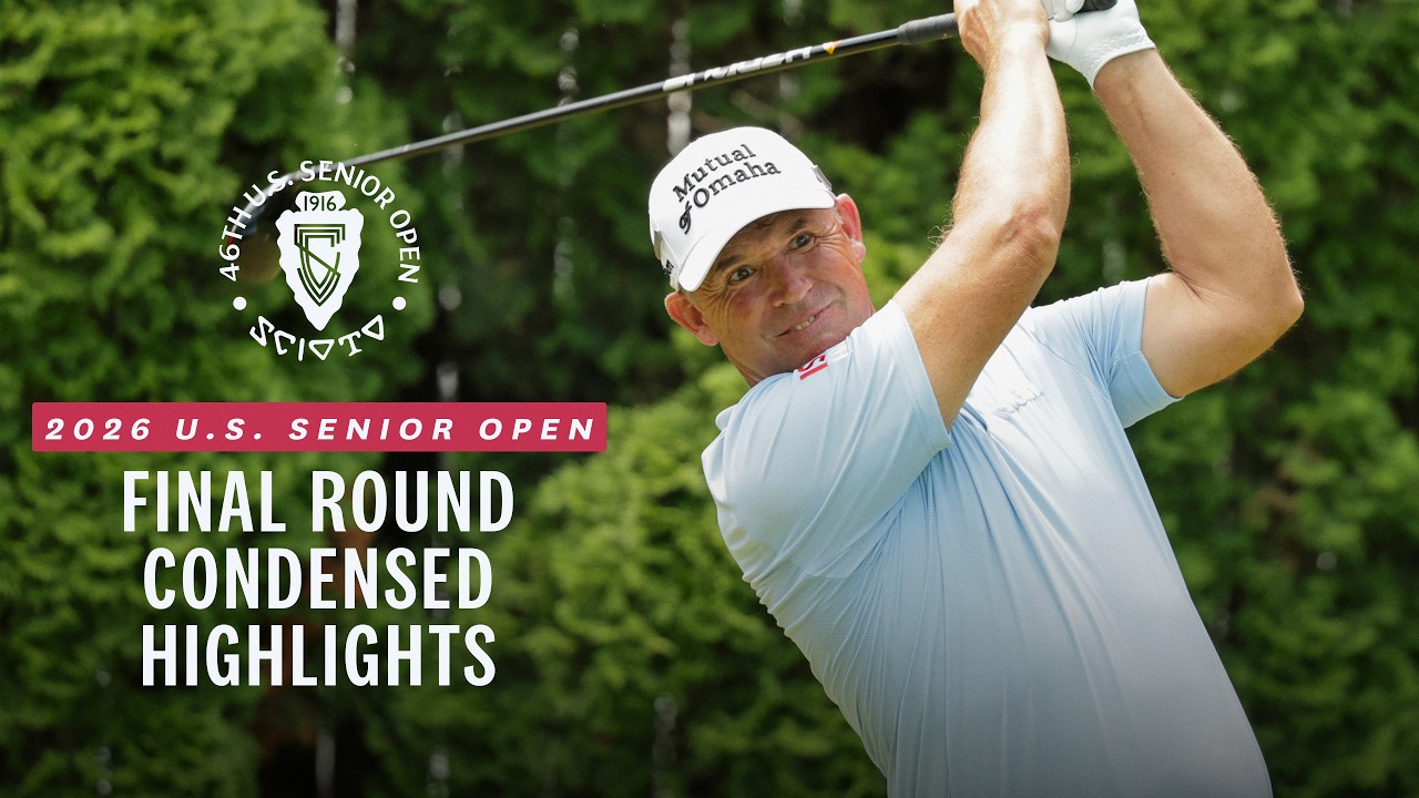 Лучшие моменты U.S. Senior Open 2026: Финальный раунд, краткий обзор