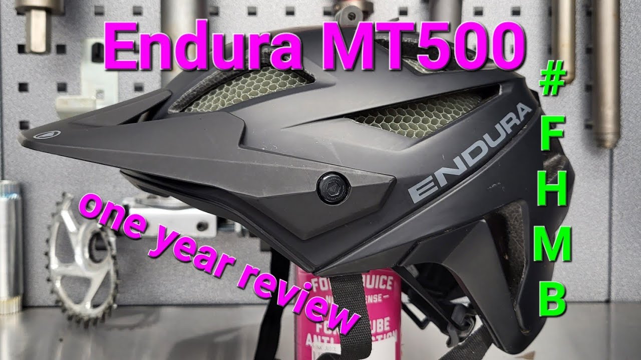 BARGAIN! Endura MT500 Helmet, one year review. #mtb #emtb #endura #bargain
