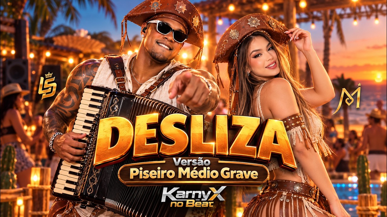 DESLIZA - LÉO SANTANA, MELODY - VERSÃO PISEIRO MÉDIO GRAVE ( KarnyX no Beat )