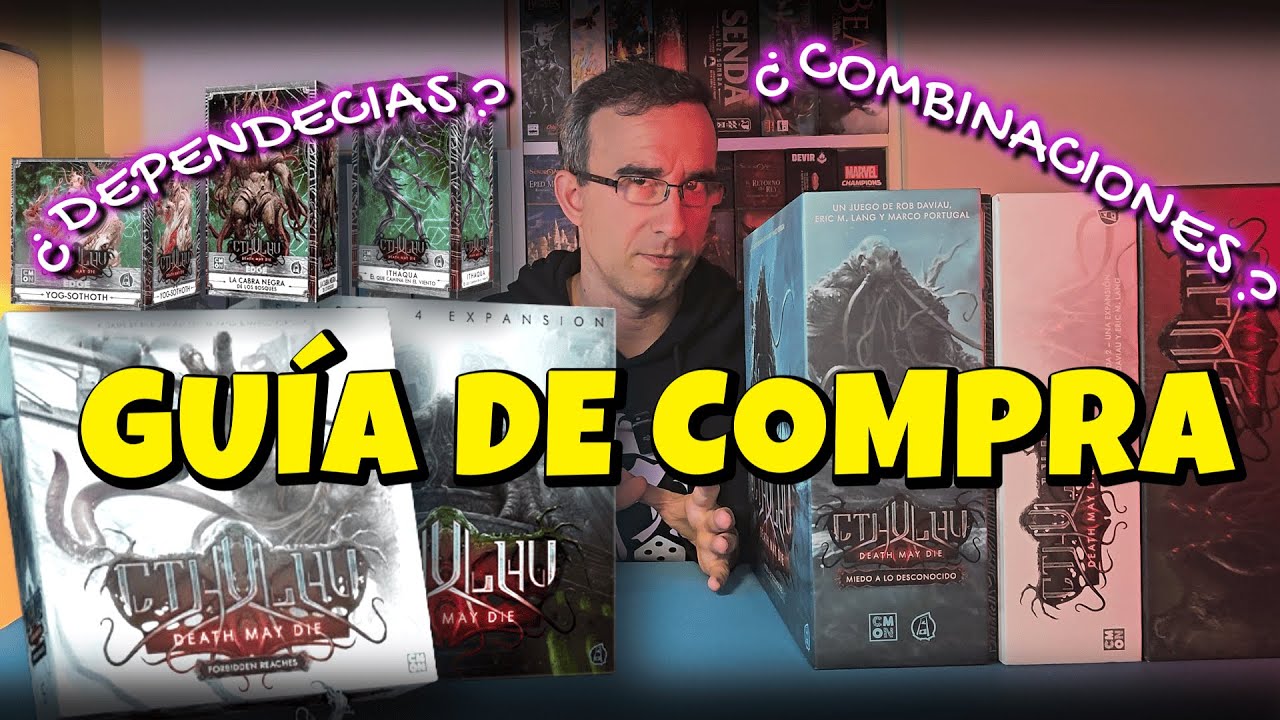 GUÍA DE COMPRA de Cthulhu Death May Die | TODO lo que NECESITAS SABER