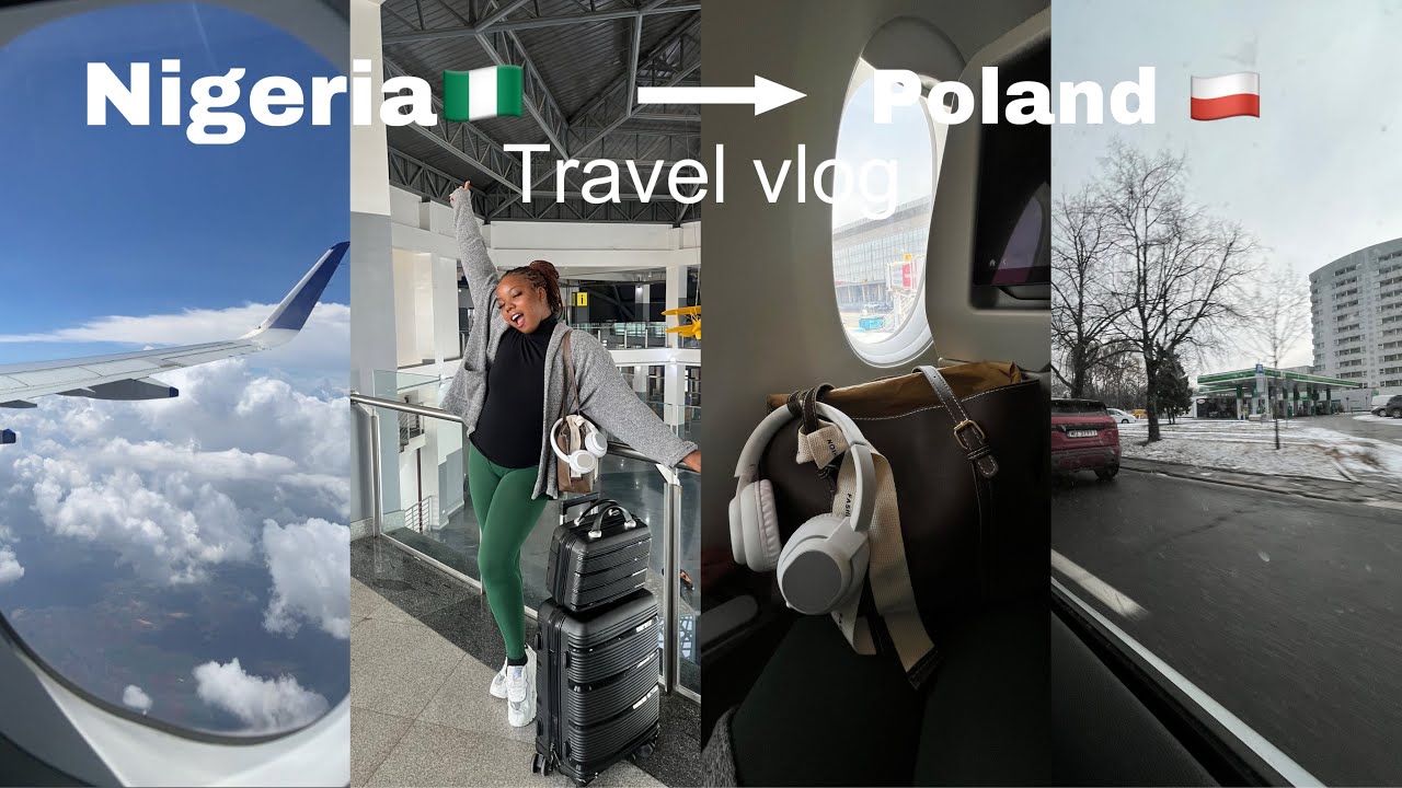Я переехала из Нигерии в Польшу 🇳🇬➡️🇵🇱 одна | Самое эмоциональное путешествие в моей жизни! 😢✈️