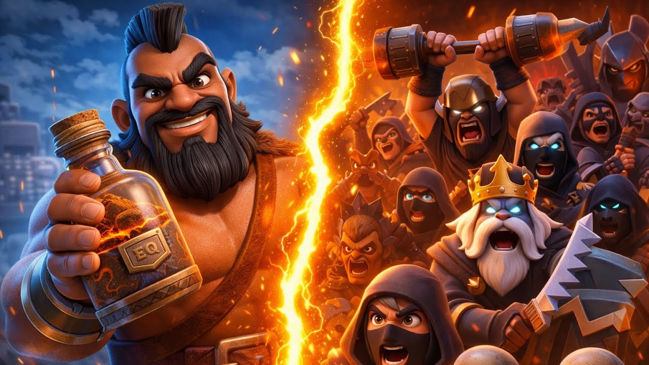 Hog EQ vs SPAMMER | Clash Royale | Trophy Road