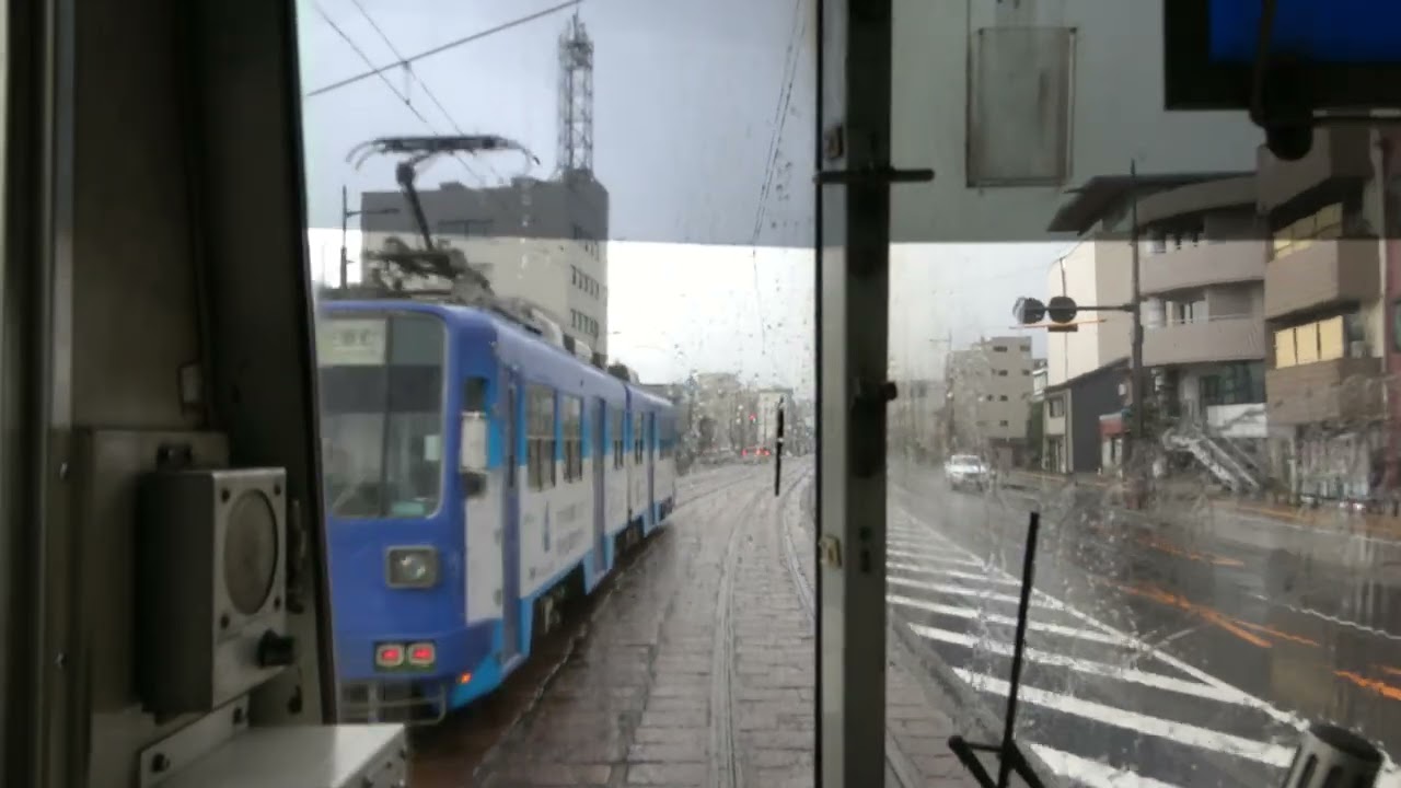 福井鉄道車内運転会 後面展望 田原町→たけふ新 Fukutetsu Model Meeting Train Backview Tawaramachi to TakefuShin